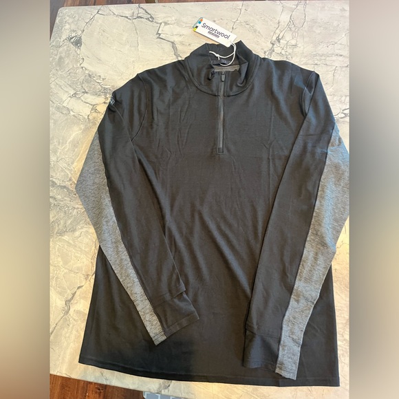 NWT! Smartwool x VRST Men's All-Season Merino Long Sleeve, Base Layer, 1/4-Zip! - Picture 3 of 7